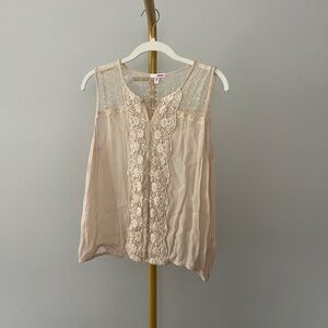 BONGO Cream Lace Blouse